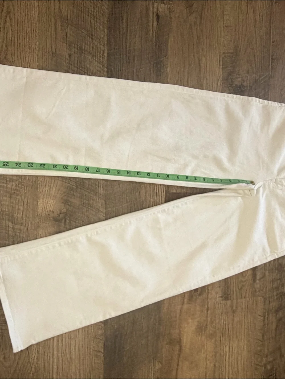 NWT J.Crew Slim-Wide High Rise Super-Stretch White Jeans Size 27
